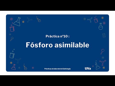 Práctica nº10: Determinación del Fósforo asimilable