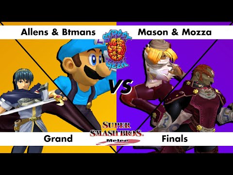 SG 12.3 SSBM 2v2 GF - Allens (Luigi) & Btmans (Marth) vs Mason (Sheik/Puff) & Mozza (Ganon/Link)