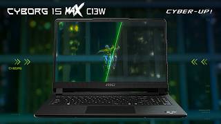 MSI Cyborg 15 Max C13W + Gaming Laptop + 2026 + Product Promo Video