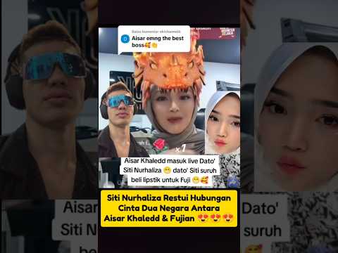 Dato' Siti Restui AisarFuji 🥰😍✅ #fujian#fuji#fujidanaisarkhaled#shorts