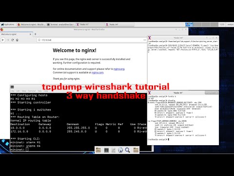 CCNA CYBERSECURITY OPERATIONS LAB | Using Wireshark to Observe the TCP 3-Way Handshake