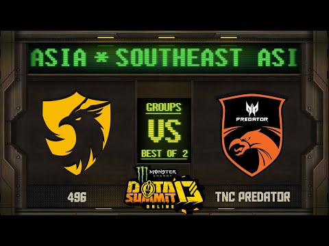 496 vs TNC Game 1 - Monster Energy Dota Summit 13 Online: Groups w/ SeekNStrike & Avo+