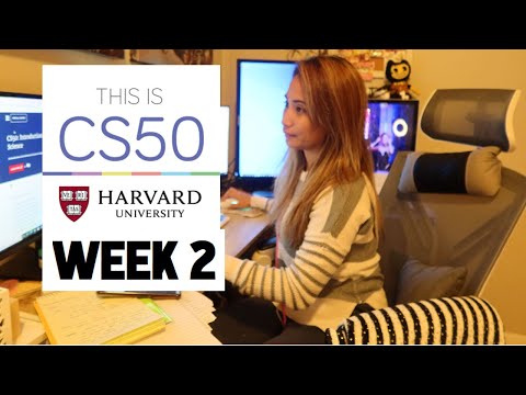 Harvard CS50 Week 2 overview - Arrays, labs and problem sets