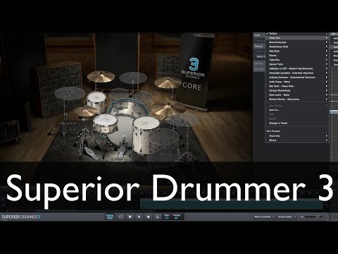 Superior Drummer 3 - Quick Look & Fumble Around