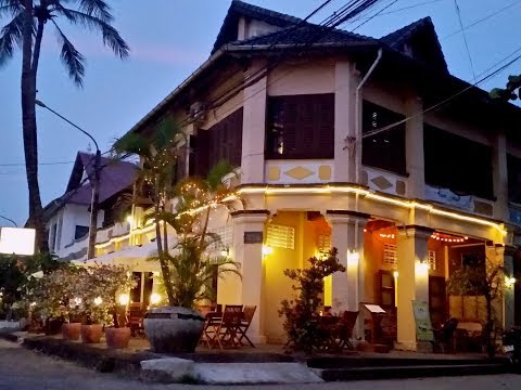 Auberge du Soleil in Kampot city, Cambodia, Swiss-French Cuisine Restaurant and Hotel (short intro)