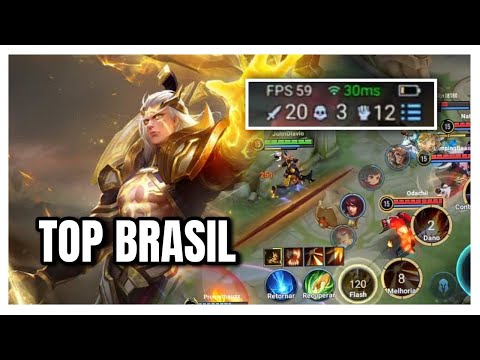 PEGUEI TOP BR DE HOU YI HONOR OF KINGS GAMEPLAY