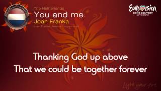 Joan Franka - "You And Me" (The Netherlands) - [Karaoke version]