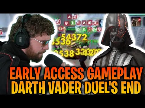 Darth Vader (Duel's End) Early Access Gameplay! - Star Wars: Galaxy of Heroes