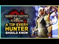 Monster Hunter Rise Sunbreak - A Tip Every Hunter Should Know
