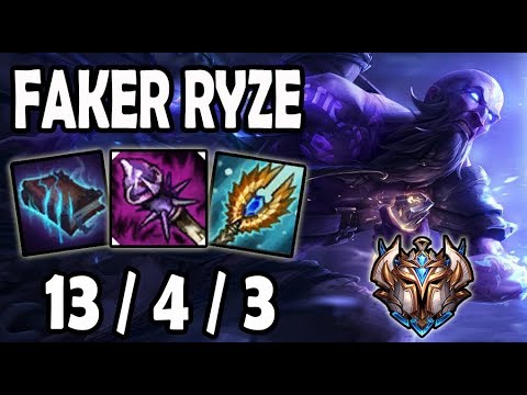 Faker RYZE vs LUCIAN [ MID ] Back to Korea