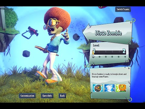 Plants vs Zombies Garden Warfare 2 | Disco Zombie Boss Gameplay + Mod Download Link in Description!