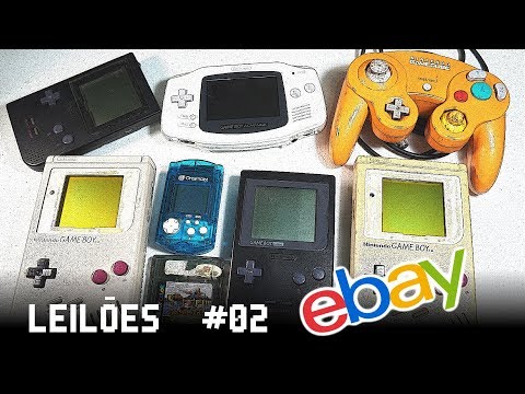 Leilões de Games Pelo Ebay do Japão #02 Video