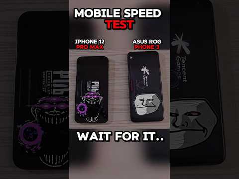 😡IPHONE 12 PRO MAX VS ASUS ROG 3 SPEED ☠️ TEST ?