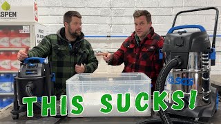 What Can You Suck Up With A Wet & Dry Vacuum? We Test the NEW Range from SGS!