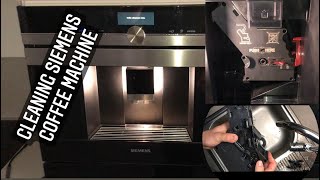 Cleaning Siemens Coffe Machine // SIEMENS CT636LES6 // Coffeemaker// how to cleaning