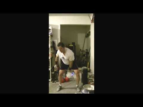 Kettlebells workouts: 1 arm jerk, 40kg, 5 minutes, fixometer, 25/25 L/R