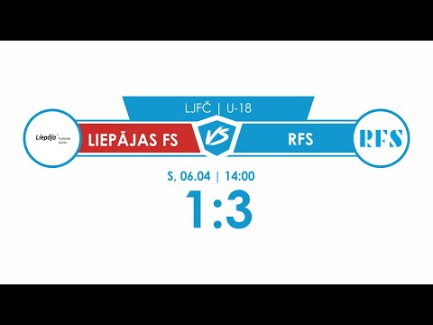 Liepājas FS U18 - RFS U18 | 1:3
