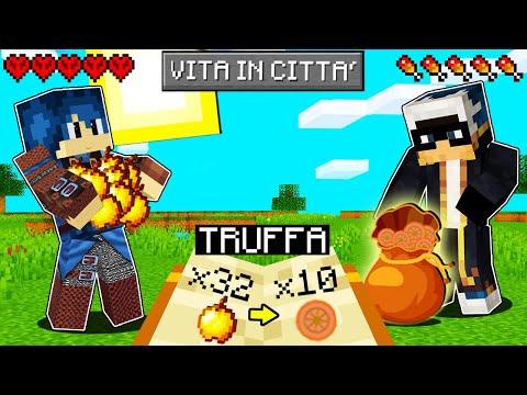 LA PRIMA MISSIONE TRUFFA DEL VILLAGGIO!! - VITA IN CITTA 2 Minecraft ITA