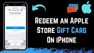 How to Redeem an Apple Store Gift Card !