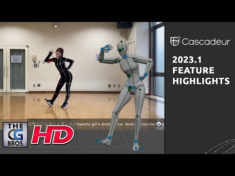 CGI & VFX Tech Demo: "AI-powered Animation: Cascadeur New Feature Highlights" - by Nekki | TheCGBros