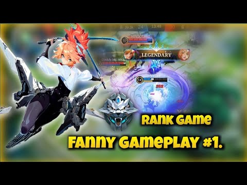 FANNY GRANDMASTER RANK GAME BE LIKE!! | FANNY GAMEPLAY | FANNY 91 MATCHES 82% WIN RATE!!