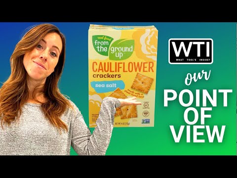 From The Ground Up Cauliflower Crackers - WTI product video review