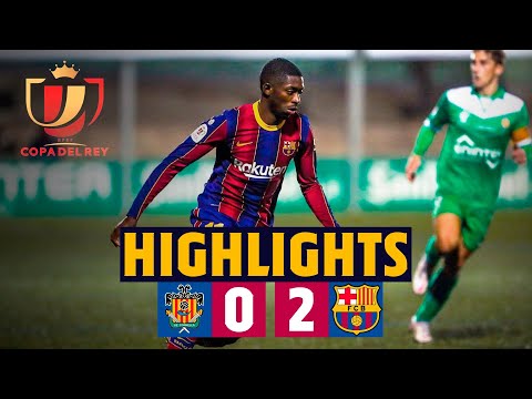 HIGHLIGHTS | UE Cornellà 0-2 Barça | Copa del Rey