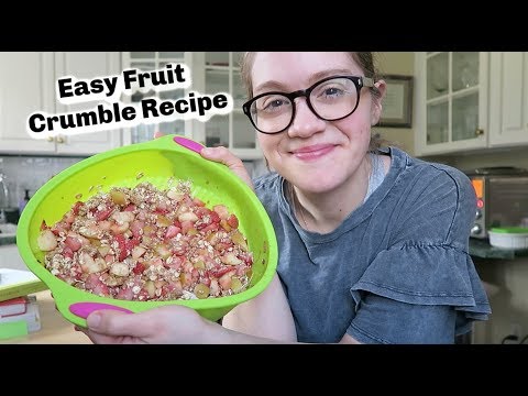 Easy Fruit Crumble Recipe