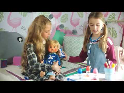 Cicciobello Bua Tante Cure – Bambola Interattiva 42 cm con Accessori Medico