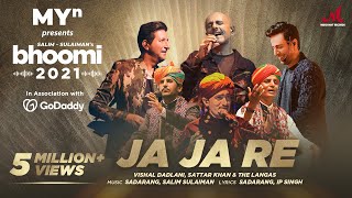 Ja Ja Re - MYn presents Bhoomi 2021 | Salim Sulaiman | Vishal Dadlani, Sattar Khan | IP Singh