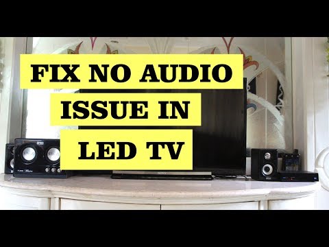 Fix No Audio Issue in TV when connected a Headphone/Sound System Video