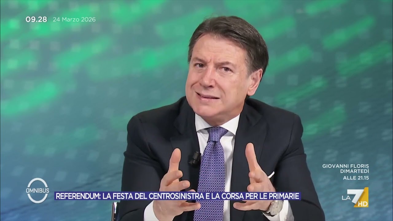 Centrosinistra, Conte: "Prima programma e poi candidature, no personalismi"