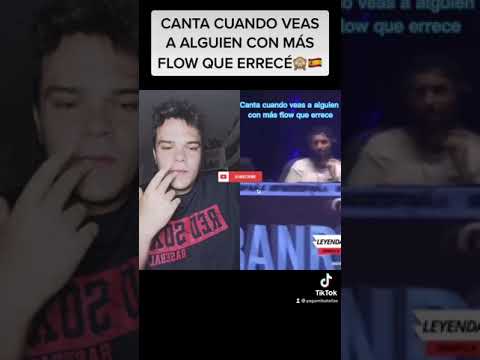 CANTA cuando veas a alguien con más FLOW que ERRECÉ🥵🙈 #fms #fmsinternacional #fmsespaña #errecé