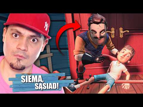 🤫 SĄSIAD PORWAŁ DZIECKO DO PIWNICY I ZROBIŁ MU TO... | Helo Neighbor A Lost Cause - Roblox