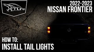 X-tune Installation Video: 2022-2023 Nissan Frontier - Tail Light