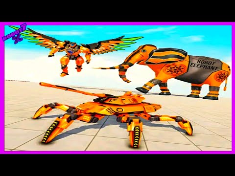 Spider Tank Elephant  Robot Car Game Android gameplay