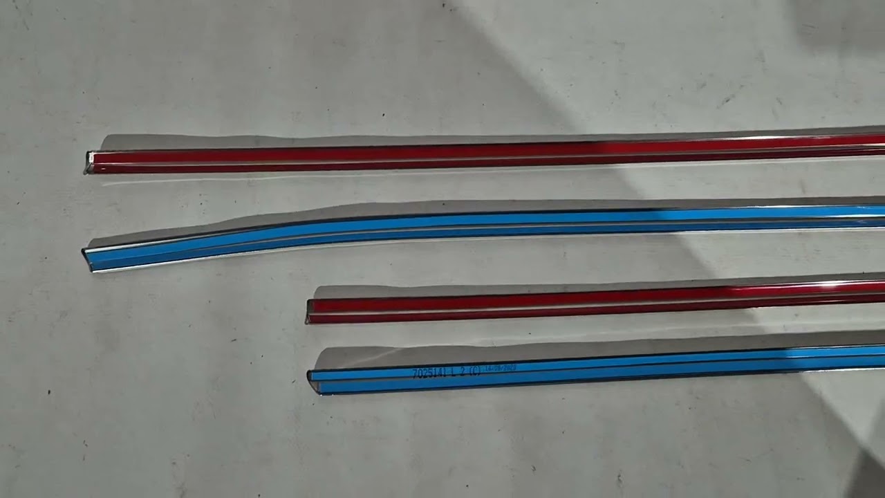 Окантовка окон нержавейка (4 шт) Video 1