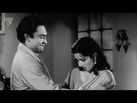 Emotional Scene Between Ashok Kumar & Madhubala || Chalti Ka Naam Gaadi Movie || Eagle Hindi Movies