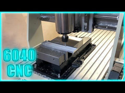 The first aluminum and steel chips with the ULTIMATE 6040 CNC