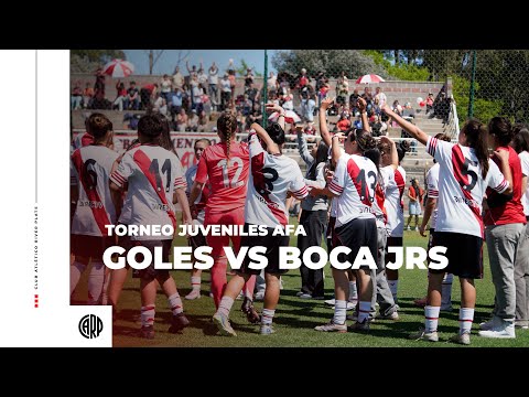 Todos los goles de las formativas vs Boca Jrs