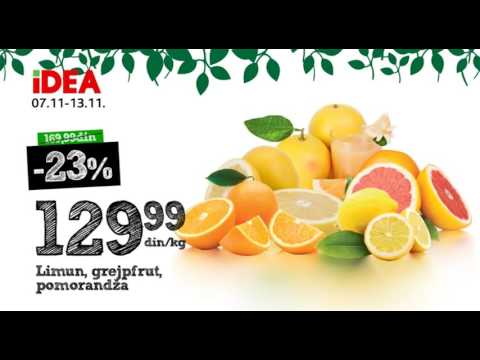 Idea voće i povrće 07. - 13.11.2016.