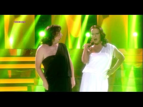 Àngel Llàcer y Carlos Latre imitan a Baccara en 'Tu cara me suena'