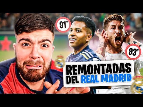 LA COBRA REACCIONA A LAS 15 REMONTADAS ÉPICAS DEL REAL MADRID EN CHAMPIONS LEAGUE
