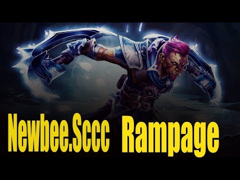 Newbee.Sccc " Rampage " Anti Mage | Dota 2 Pro Gameplay