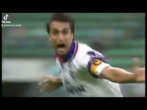 Batistuta vs Milan gol dedicado a Irina