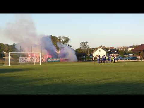 Podziękowanie Kibicom za doping po wygranym 5:3 meczu z Tęczą Stanisławów