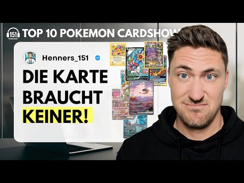 Top 10 Pokemon Karten Show - 151 Podcast