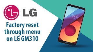 How to Factory Reset through menu on LG GM310?