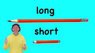 Long Short Opposites Song  Learning Opposites  Dre