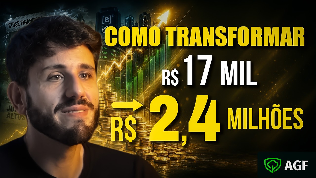 Como transformar R$ 17 mil em R$ 2,4 milhões reais.